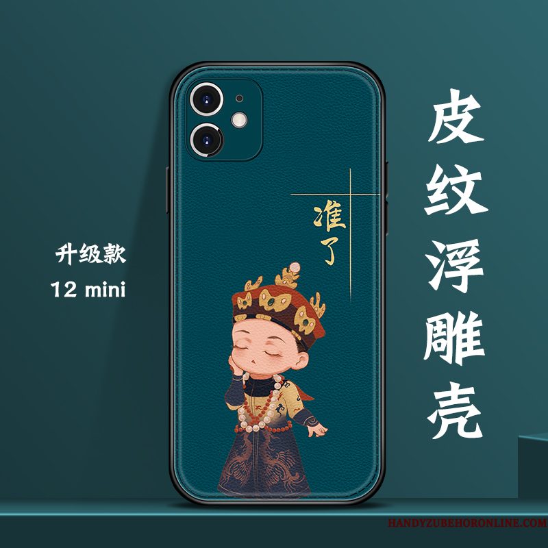 Hoesje iPhone 12 Mini Zakken Trend Chinese Stijl, Hoes iPhone 12 Mini Scheppend Nieuw Persoonlijk