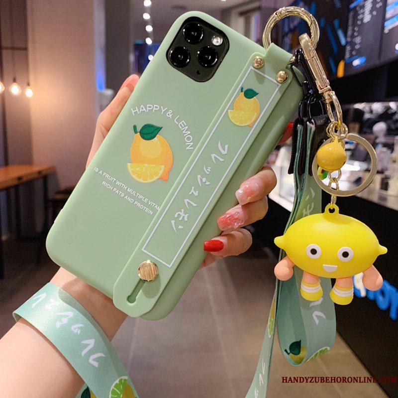 Hoesje iPhone 12 Pro Max Zakken Fruit Groen, Hoes iPhone 12 Pro Max Bescherming Anti-fall Trendy Merk