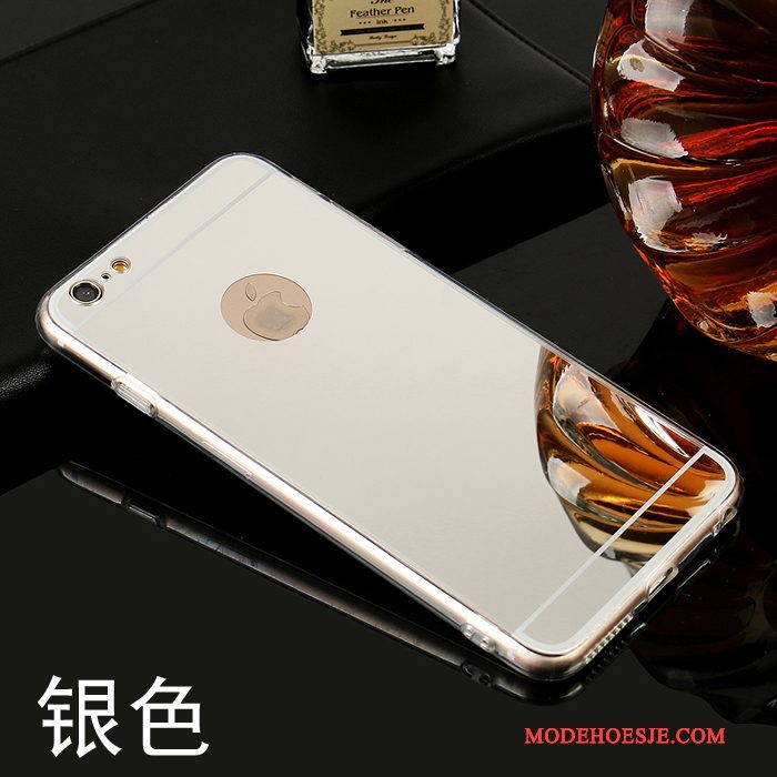 Hoesje iPhone 4/4s Bescherming Goud Trend, Hoes iPhone 4/4s Zacht Anti-falltelefoon