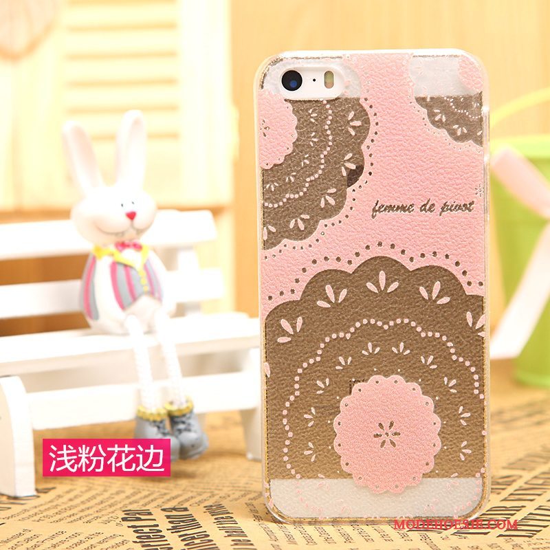 Hoesje iPhone 4/4s Leer Lichte En Dun Patroon, Hoes iPhone 4/4s Geschilderd Telefoon