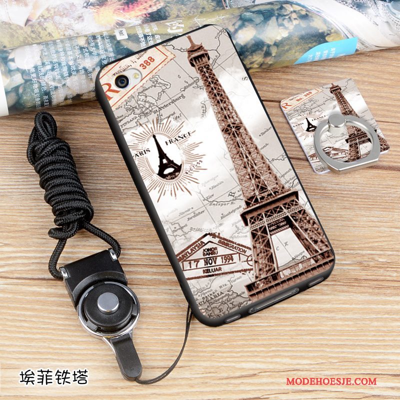 Hoesje iPhone 4/4s Zacht Anti-falltelefoon, Hoes iPhone 4/4s Bescherming Zwart Groen