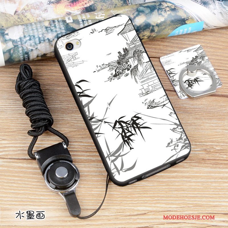 Hoesje iPhone 4/4s Zacht Anti-falltelefoon, Hoes iPhone 4/4s Bescherming Zwart Groen