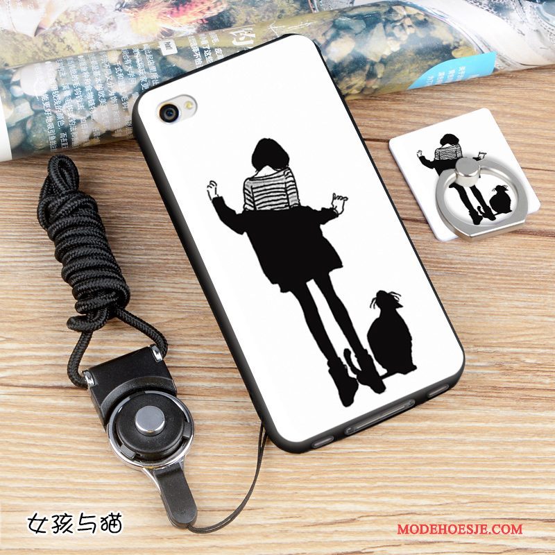 Hoesje iPhone 4/4s Zacht Anti-falltelefoon, Hoes iPhone 4/4s Bescherming Zwart Groen