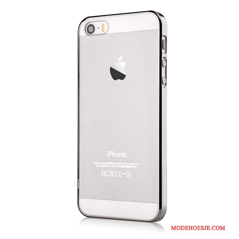 Hoesje iPhone 5/5s Bescherming Omlijsting Anti-fall, Hoes iPhone 5/5s Telefoon Blauw