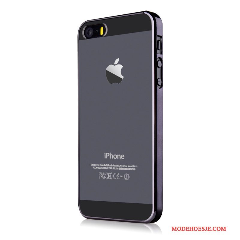 Hoesje iPhone 5/5s Bescherming Omlijsting Anti-fall, Hoes iPhone 5/5s Telefoon Blauw