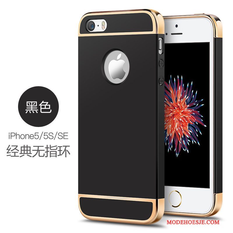 Hoesje iPhone 5/5s Bescherming Schrobben Ring, Hoes iPhone 5/5s Telefoon Hard