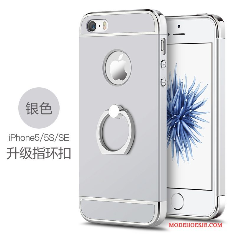 Hoesje iPhone 5/5s Bescherming Schrobben Ring, Hoes iPhone 5/5s Telefoon Hard