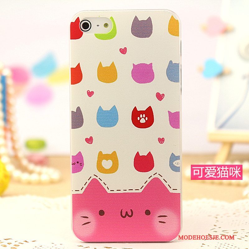 Hoesje iPhone 5/5s Bescherming Telefoon Doorzichtig, Hoes iPhone 5/5s Kleur