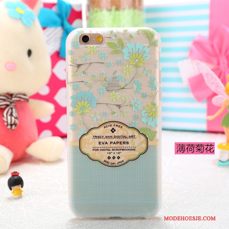 Hoesje iPhone 5/5s Kleur Mooietelefoon, Hoes iPhone 5/5s Spotprent Doorzichtig