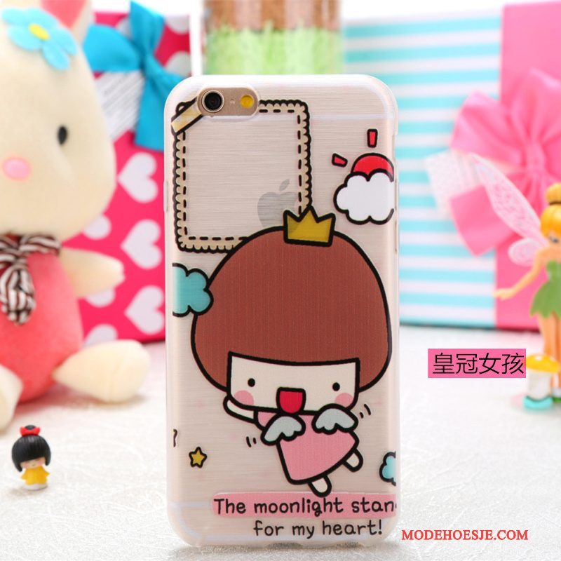 Hoesje iPhone 5/5s Kleur Mooietelefoon, Hoes iPhone 5/5s Spotprent Doorzichtig