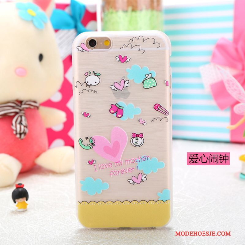 Hoesje iPhone 5/5s Kleur Mooietelefoon, Hoes iPhone 5/5s Spotprent Doorzichtig