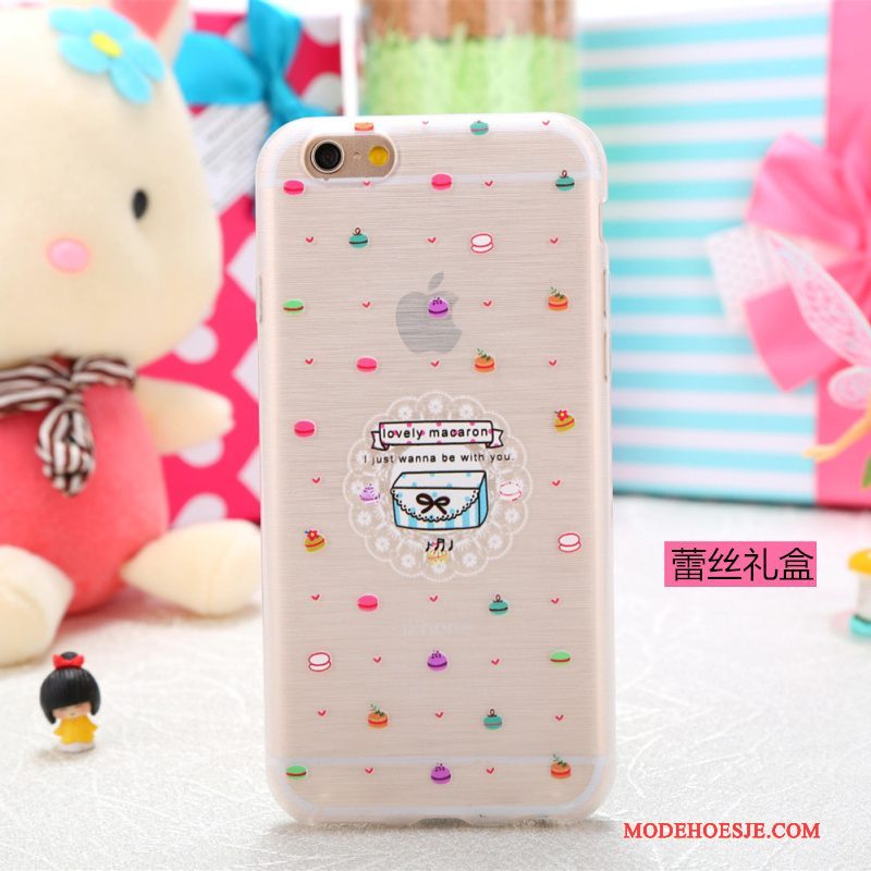 Hoesje iPhone 5/5s Kleur Mooietelefoon, Hoes iPhone 5/5s Spotprent Doorzichtig