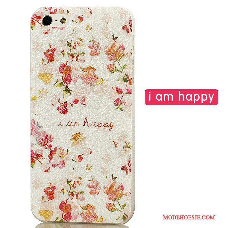 Hoesje iPhone 5/5s Scheppend Dun Hard, Hoes iPhone 5/5s Kleur Telefoon Persoonlijk