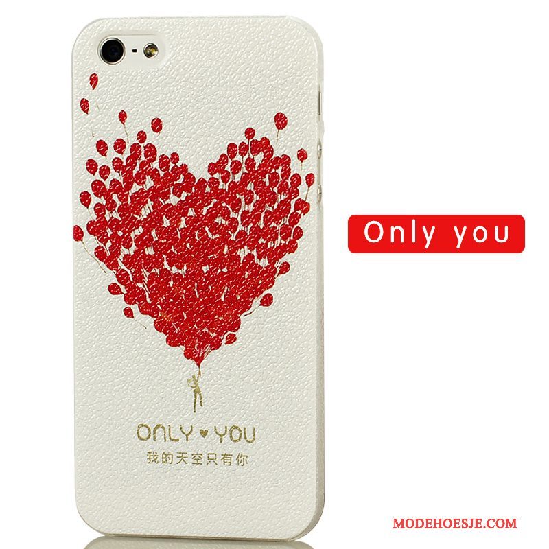 Hoesje iPhone 5/5s Scheppend Dun Hard, Hoes iPhone 5/5s Kleur Telefoon Persoonlijk