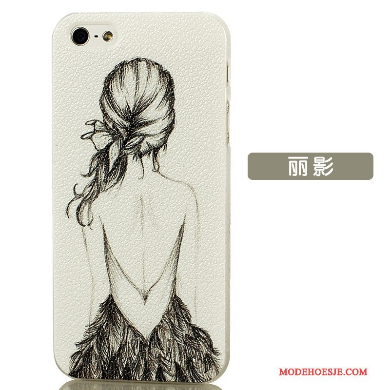 Hoesje iPhone 5/5s Scheppend Dun Hard, Hoes iPhone 5/5s Kleur Telefoon Persoonlijk