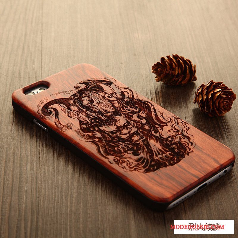 Hoesje iPhone 5/5s Scheppend Geel Pas, Hoes iPhone 5/5s Hout Hard Persoonlijk