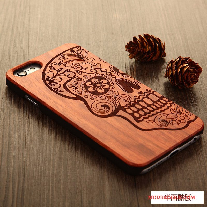 Hoesje iPhone 5/5s Scheppend Geel Pas, Hoes iPhone 5/5s Hout Hard Persoonlijk