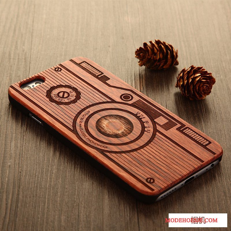 Hoesje iPhone 5/5s Scheppend Geel Pas, Hoes iPhone 5/5s Hout Hard Persoonlijk