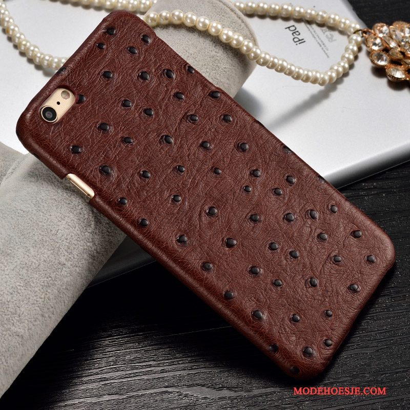 Hoesje iPhone 5/5s Scheppend Persoonlijk Hard, Hoes iPhone 5/5s Leer Achterkleptelefoon