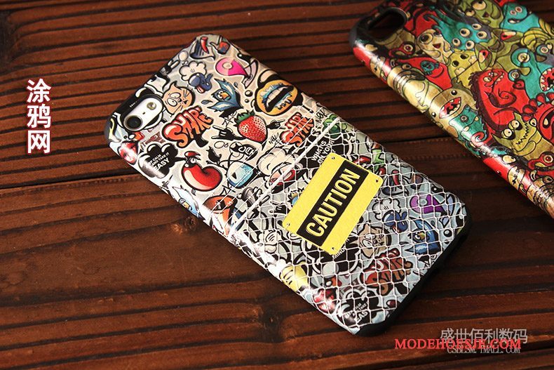 Hoesje iPhone 5/5s Scheppend Telefoon Trend, Hoes iPhone 5/5s Bescherming Anti-fall