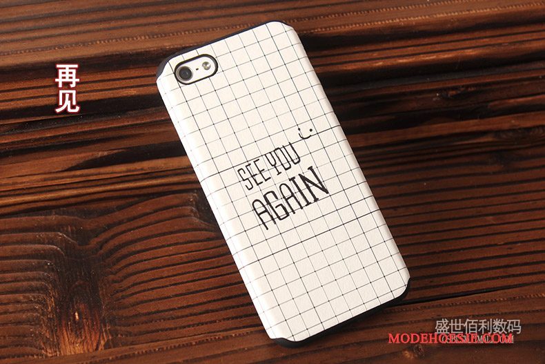 Hoesje iPhone 5/5s Scheppend Telefoon Trend, Hoes iPhone 5/5s Bescherming Anti-fall