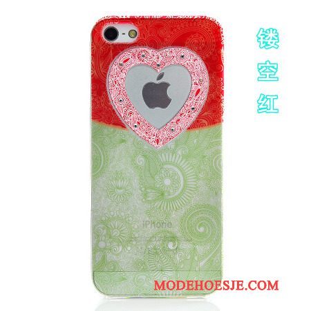 Hoesje iPhone 5/5s Spotprent Accessoires Geel, Hoes iPhone 5/5s Bescherming Kleur Blauw