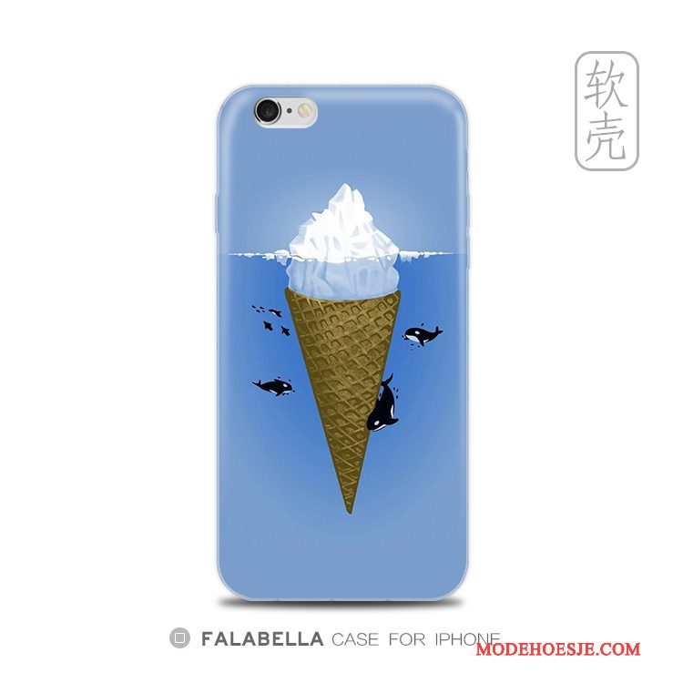 Hoesje iPhone 5/5s Zacht Telefoon Blauw, Hoes iPhone 5/5s Bescherming Accessoires Omlijsting