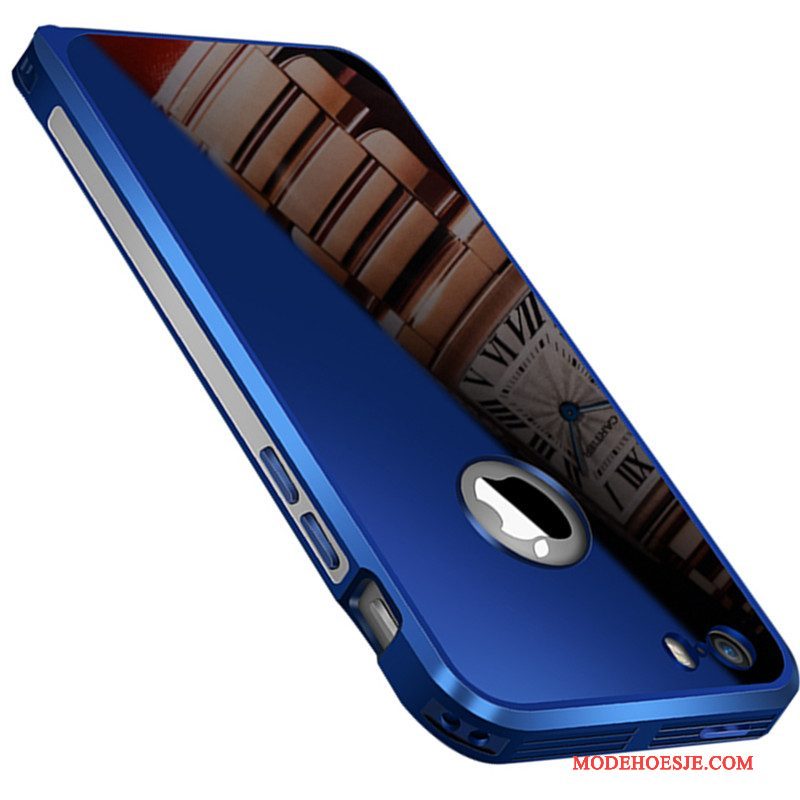 Hoesje iPhone 5/5s Zakken Hard Blauw, Hoes iPhone 5/5s Scheppend Telefoon Trend