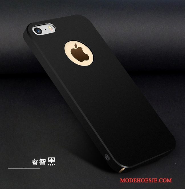 Hoesje iPhone 5/5s Zakken Schrobben Dun, Hoes iPhone 5/5s Bescherming Roodtelefoon