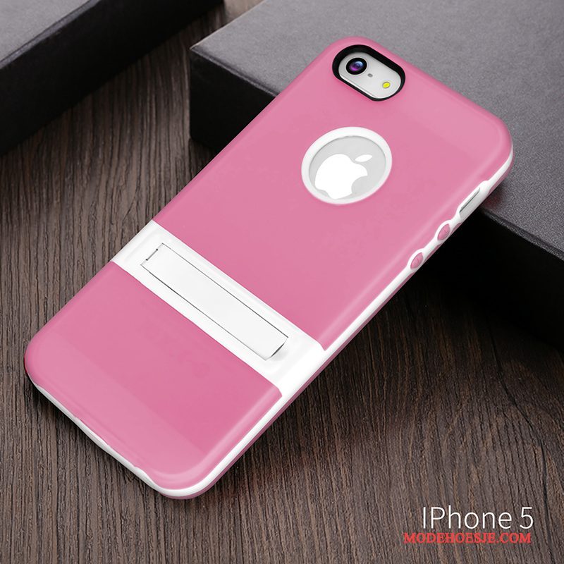Hoesje iPhone 5c Ondersteuning Lichte En Dun Schrobben, Hoes iPhone 5c Kleur Telefoon