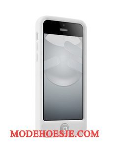 Hoesje iPhone 5c Siliconen Groentelefoon, Hoes iPhone 5c