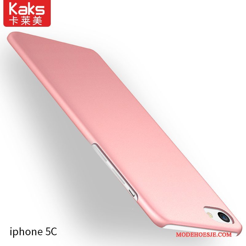 Hoesje iPhone 5c Siliconen Rood Hard, Hoes iPhone 5c Zakken Eenvoudige Schrobben