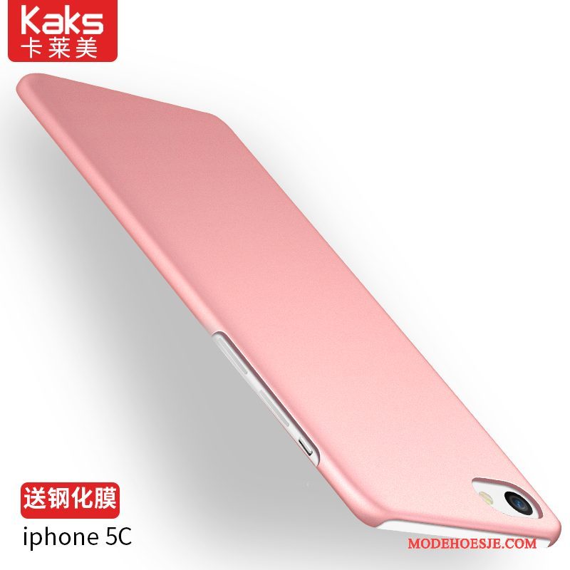 Hoesje iPhone 5c Siliconen Rood Hard, Hoes iPhone 5c Zakken Eenvoudige Schrobben