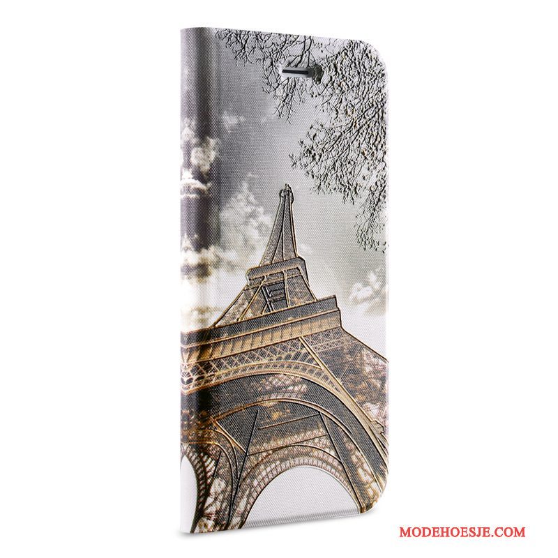 Hoesje iPhone 6/6s Folio Anti-fall Grijs, Hoes iPhone 6/6s Zakken Telefoon