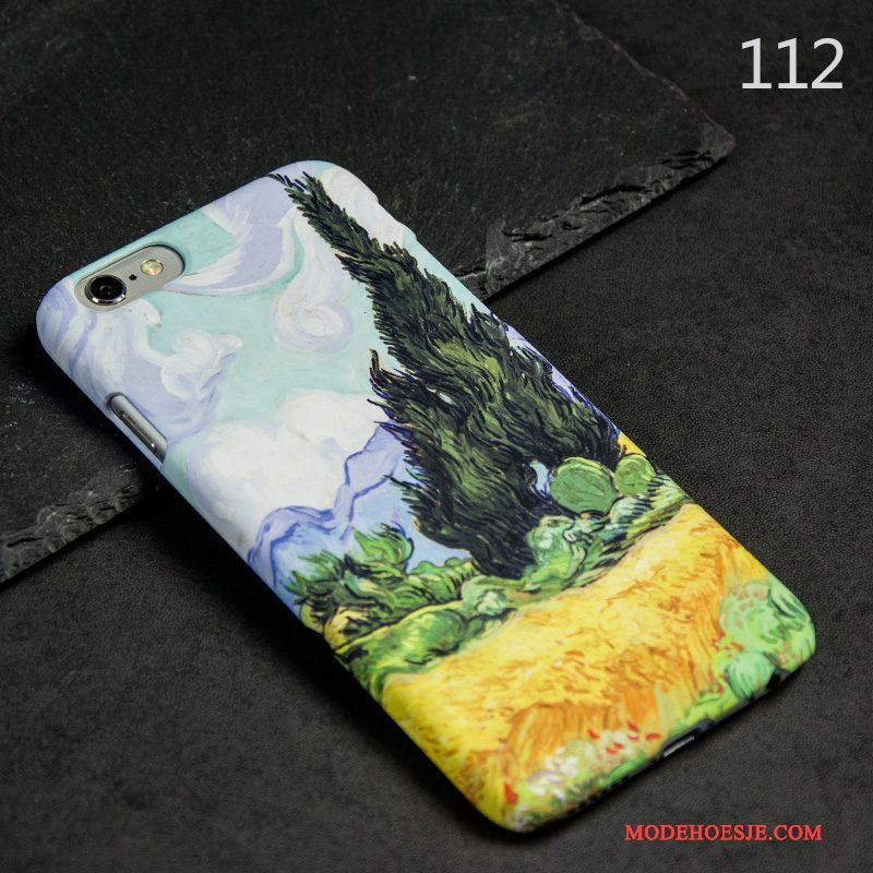 Hoesje iPhone 6/6s Kleur Anti-fall Dun, Hoes iPhone 6/6s Bescherming Schrobbentelefoon