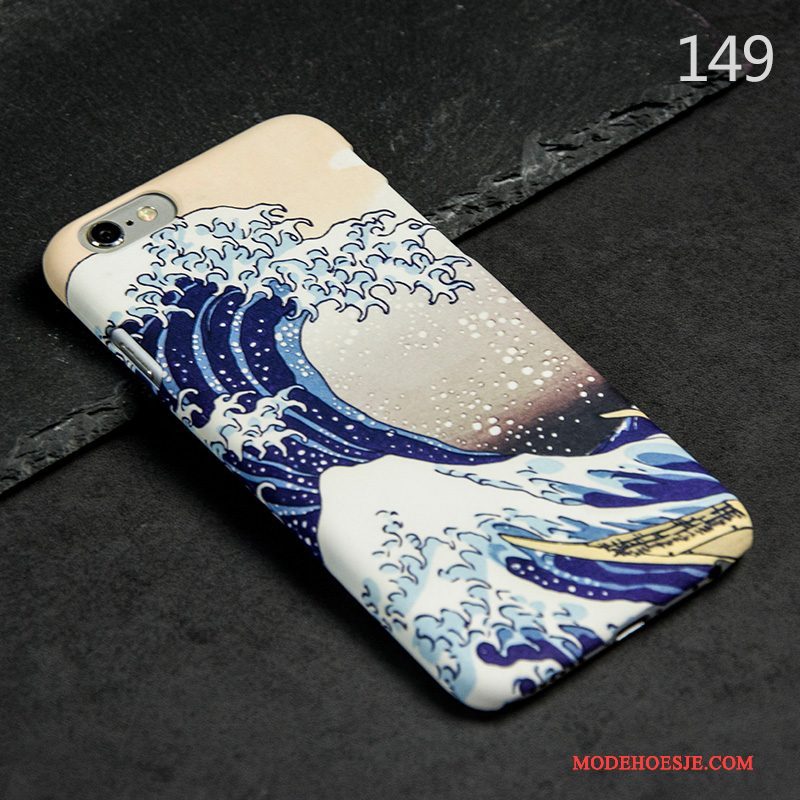 Hoesje iPhone 6/6s Kleur Anti-fall Dun, Hoes iPhone 6/6s Bescherming Schrobbentelefoon