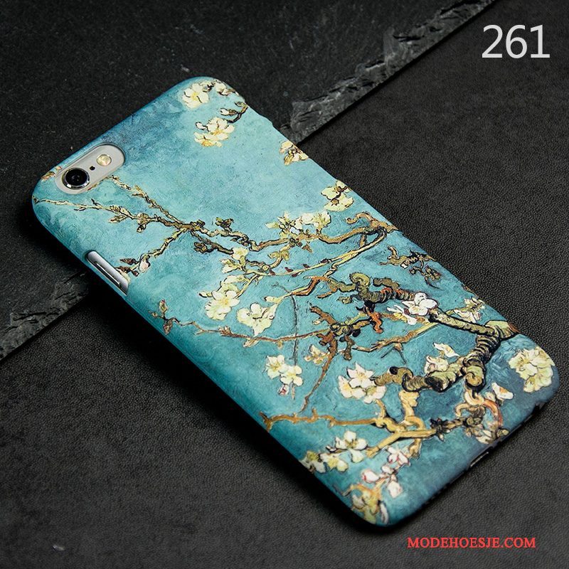 Hoesje iPhone 6/6s Kleur Anti-fall Dun, Hoes iPhone 6/6s Bescherming Schrobbentelefoon