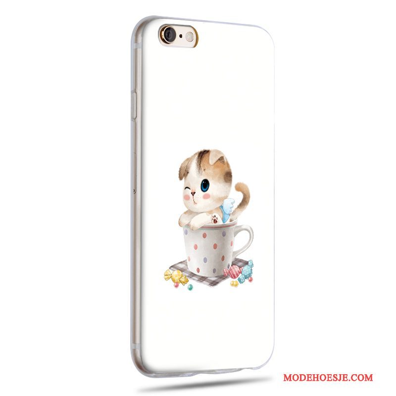 Hoesje iPhone 6/6s Plus Bescherming Telefoon Groen, Hoes iPhone 6/6s Plus Siliconen