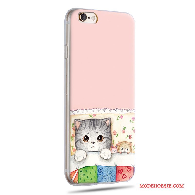 Hoesje iPhone 6/6s Plus Bescherming Telefoon Groen, Hoes iPhone 6/6s Plus Siliconen