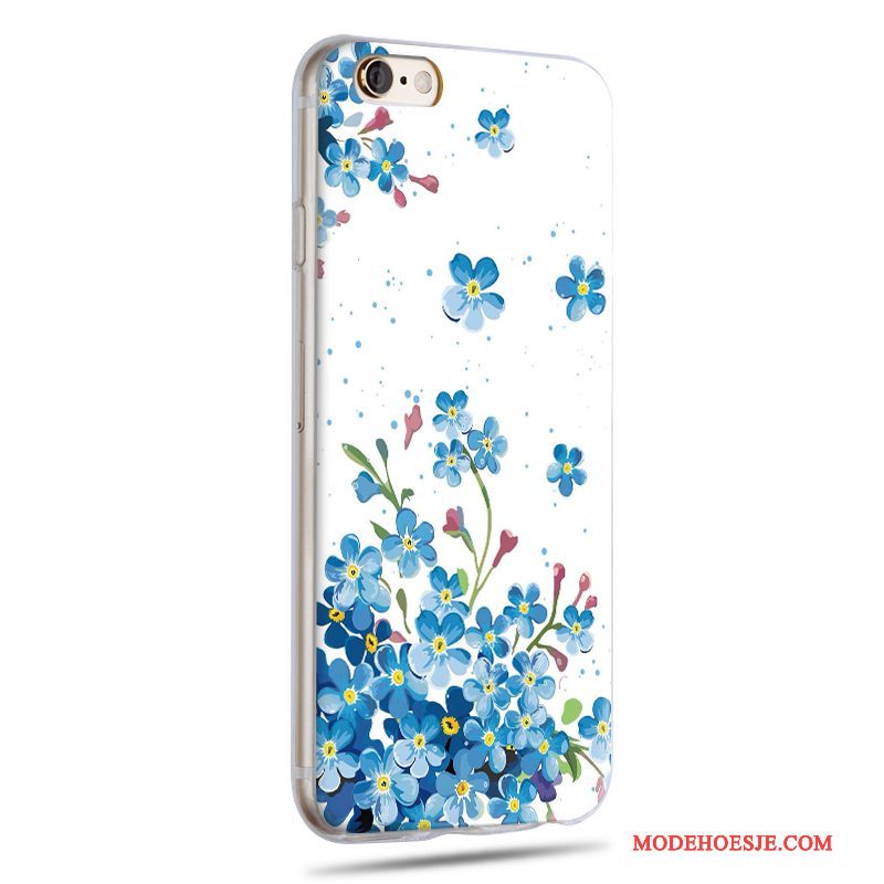 Hoesje iPhone 6/6s Plus Bescherming Telefoon Groen, Hoes iPhone 6/6s Plus Siliconen