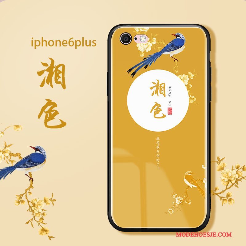 Hoesje iPhone 6/6s Plus Kleur Chinese Stijl Persoonlijk, Hoes iPhone 6/6s Plus Scheppend Telefoon Kunst