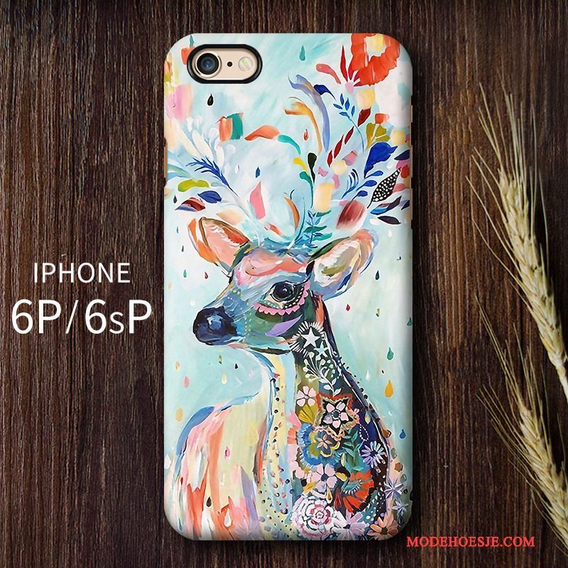 Hoesje iPhone 6/6s Plus Kleur Karpertelefoon, Hoes iPhone 6/6s Plus Schrobben