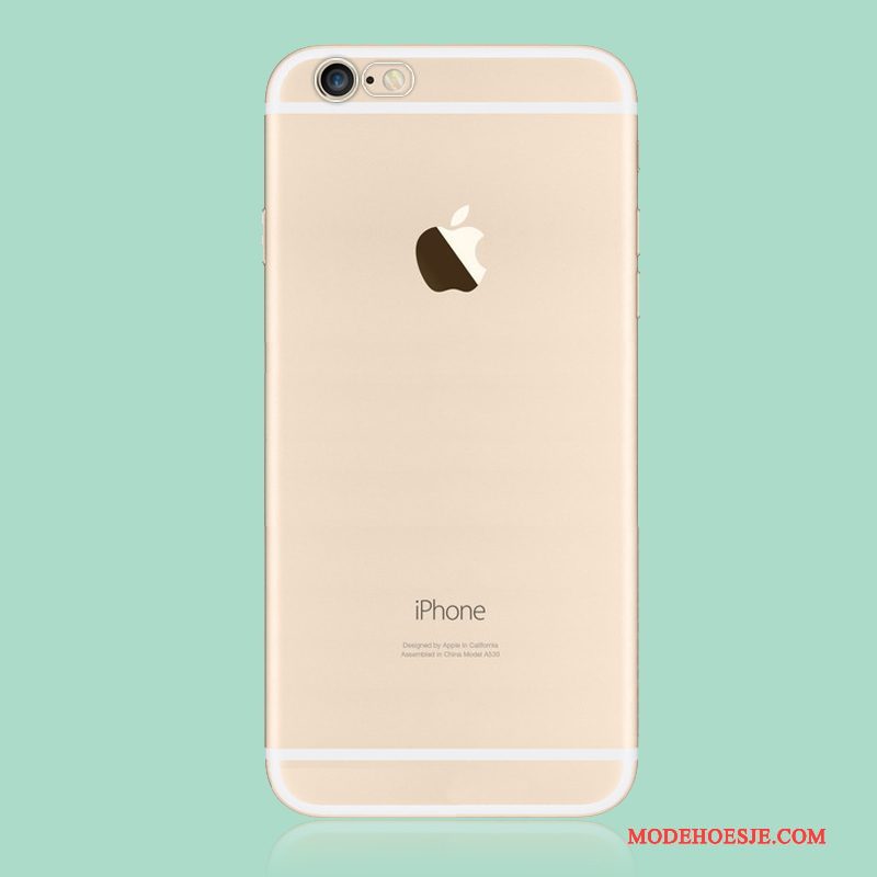 Hoesje iPhone 6/6s Plus Siliconen Licht Rood, Hoes iPhone 6/6s Plus Zacht Schrobben Patroon