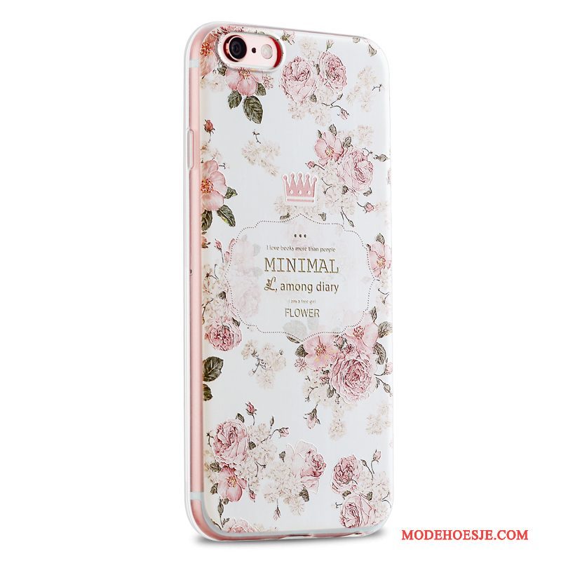 Hoesje iPhone 6/6s Plus Siliconen Telefoon Pu, Hoes iPhone 6/6s Plus Mini Vers