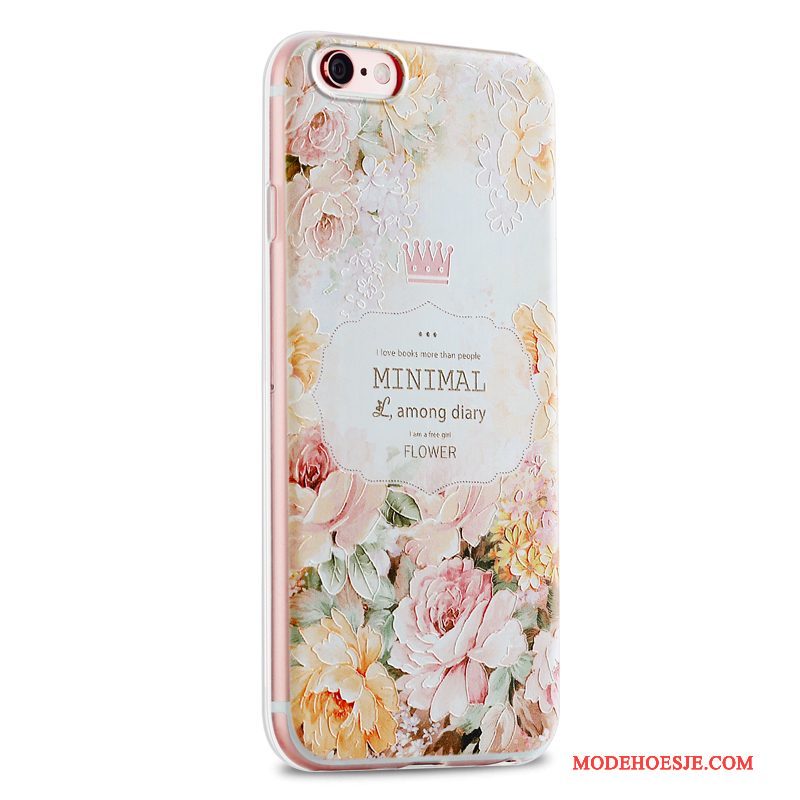 Hoesje iPhone 6/6s Plus Siliconen Telefoon Pu, Hoes iPhone 6/6s Plus Mini Vers