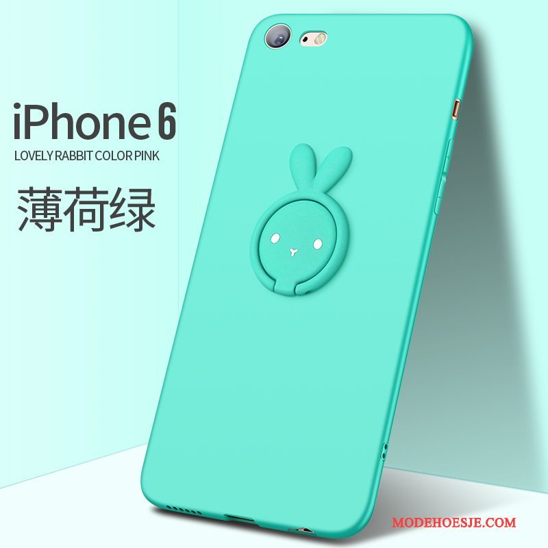 Hoesje iPhone 6/6s Plus Zacht Persoonlijk Dun, Hoes iPhone 6/6s Plus Siliconen Telefoon Rood