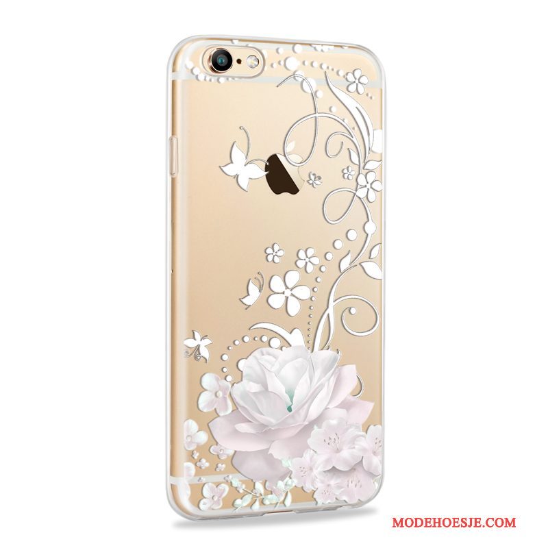 Hoesje iPhone 6/6s Plus Zacht Telefoon Anti-fall, Hoes iPhone 6/6s Plus Siliconen Dun