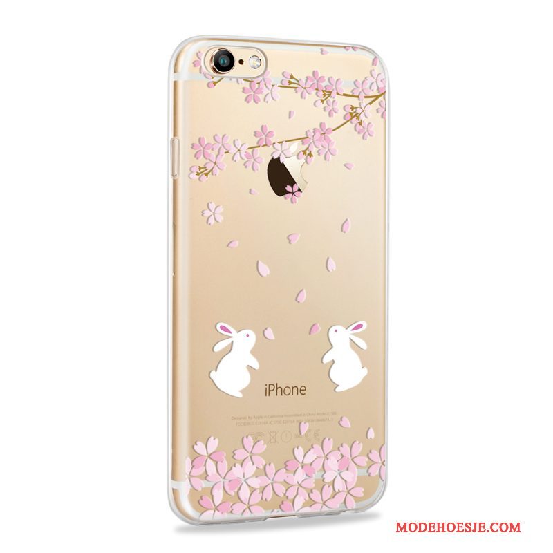 Hoesje iPhone 6/6s Plus Zacht Telefoon Anti-fall, Hoes iPhone 6/6s Plus Siliconen Dun