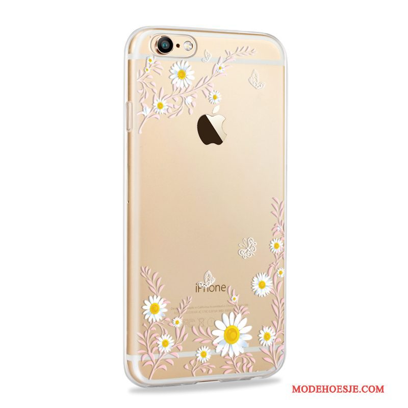 Hoesje iPhone 6/6s Plus Zacht Telefoon Anti-fall, Hoes iPhone 6/6s Plus Siliconen Dun