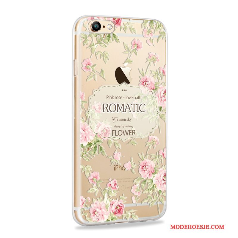 Hoesje iPhone 6/6s Plus Zacht Telefoon Anti-fall, Hoes iPhone 6/6s Plus Siliconen Dun